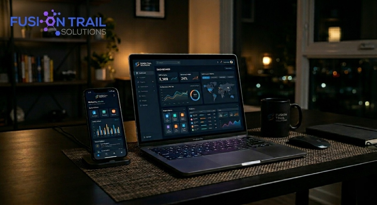 Fusion Trail Solutions - Leading UI development agency in Sargodha providing global website user interface design