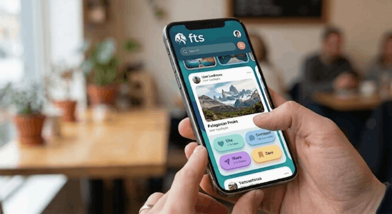 Modern application user interface design by ui/ux app development agency.