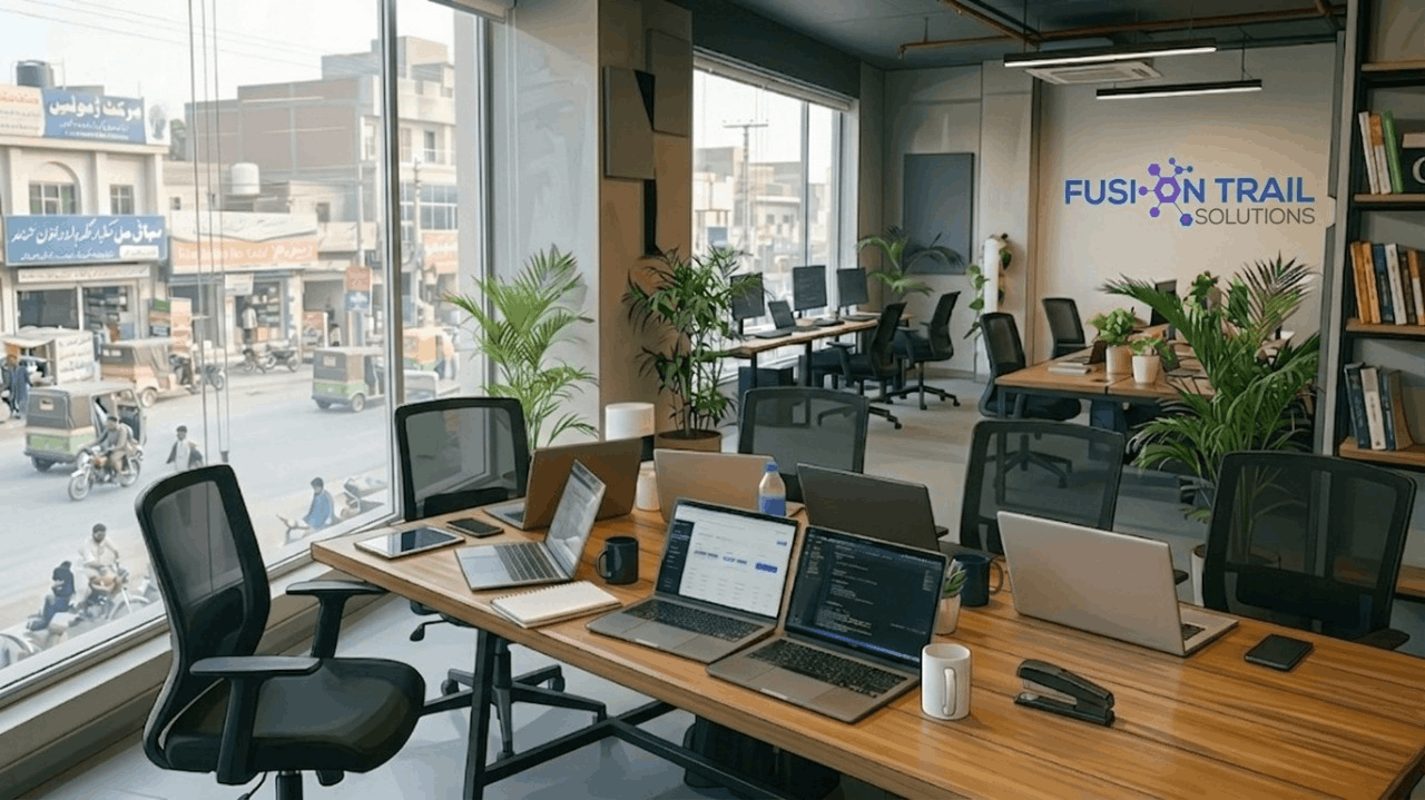 Fusion Trail Solutions, the leading ui development agency and ui expert company in Sargodha.