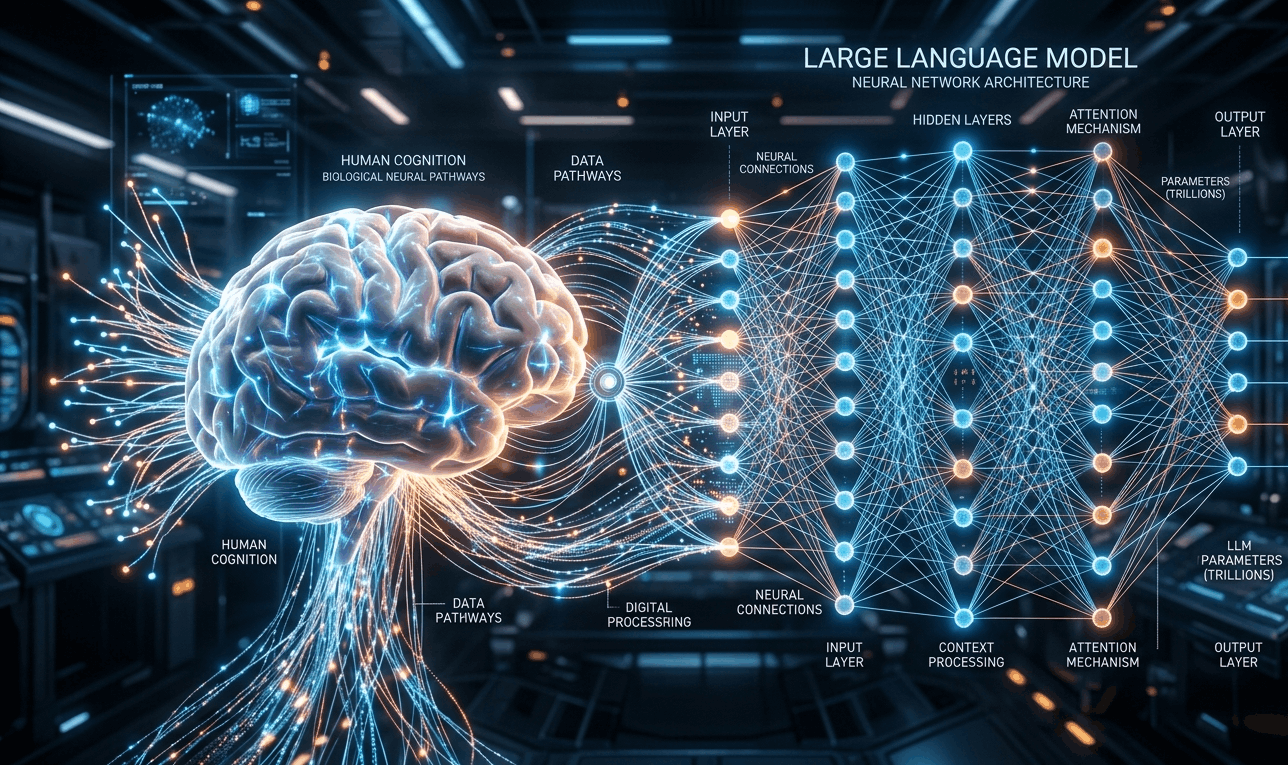 large language model AI concept