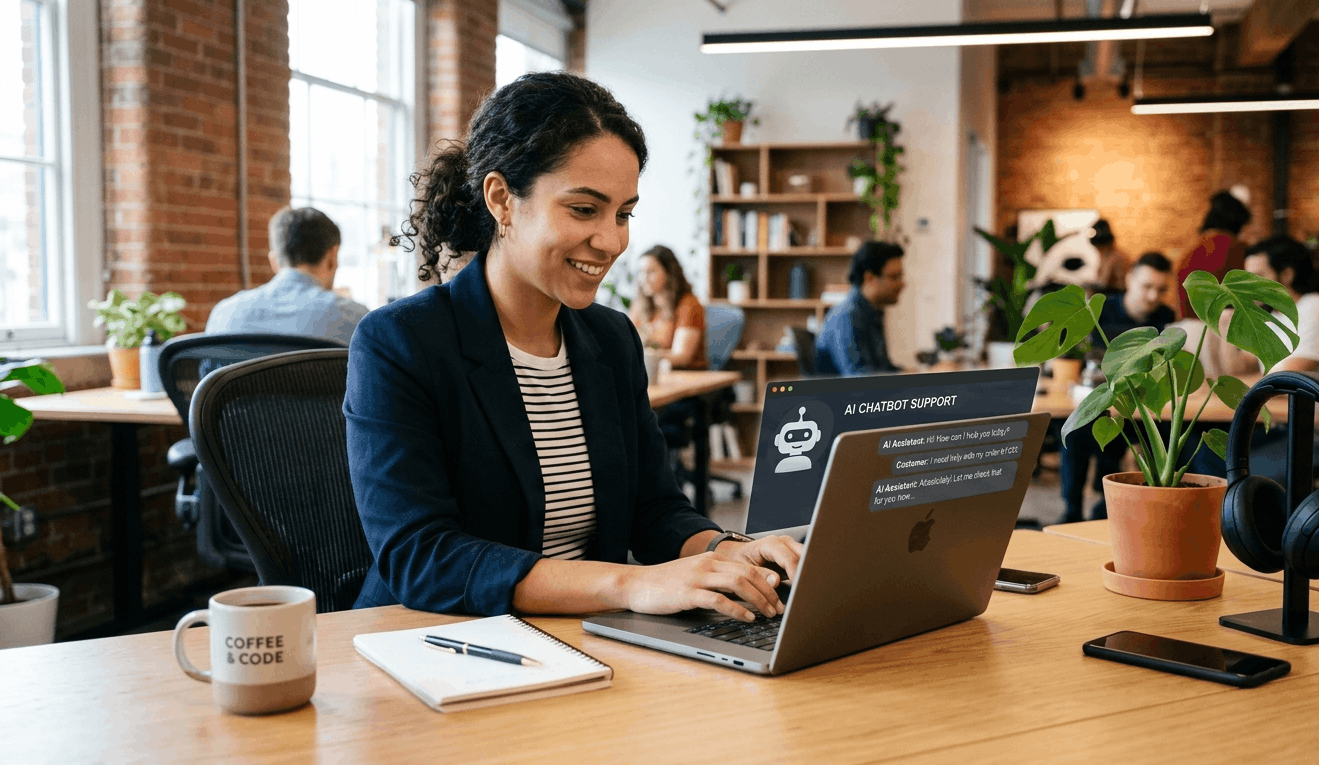 AI chatbot for customer support automation