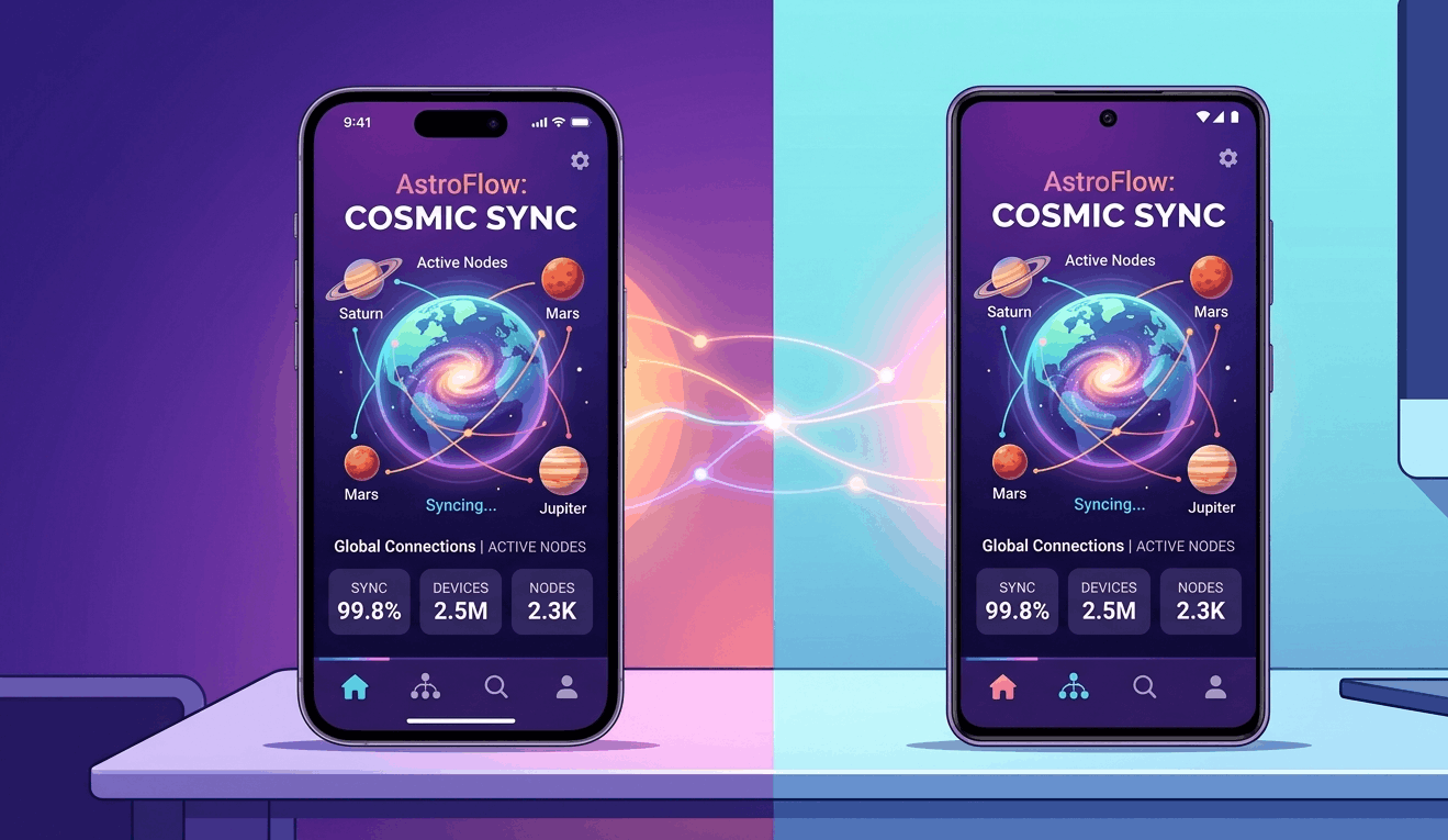 Unified codebase delivering consistent UX on iOS and Android