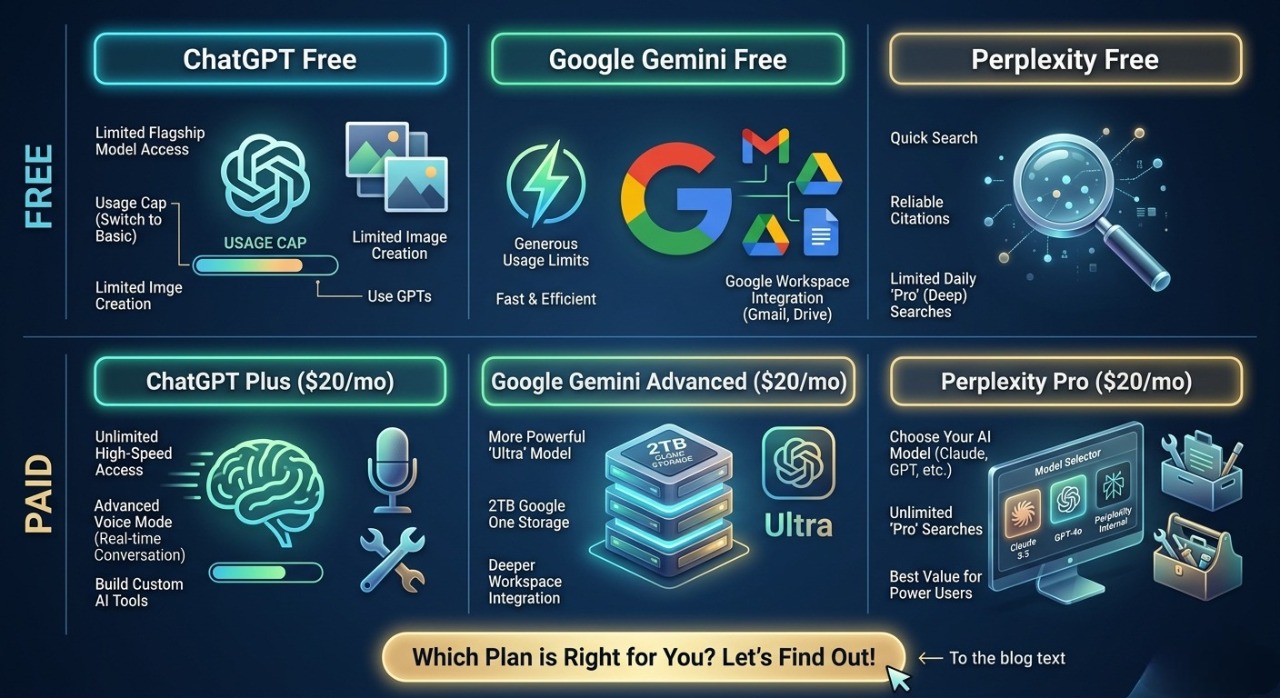 Free vs. Paid Ai