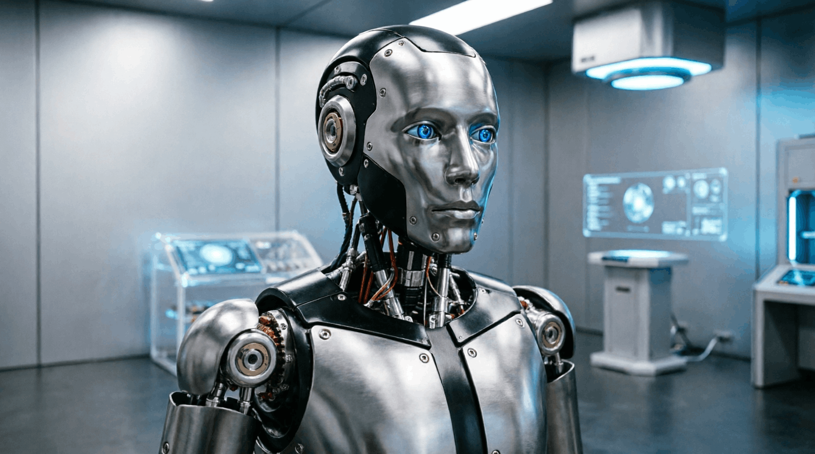 robotic image by qwen