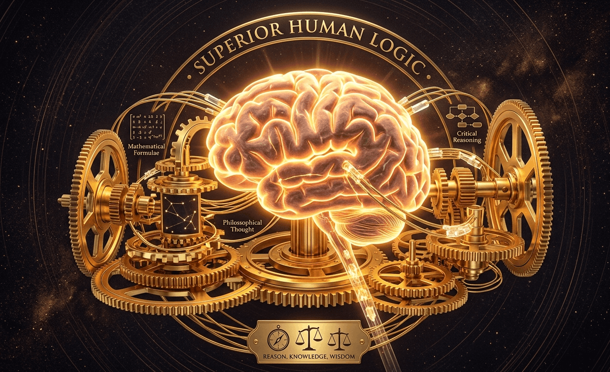 Human logic and strategic thinking vs AI imitation.