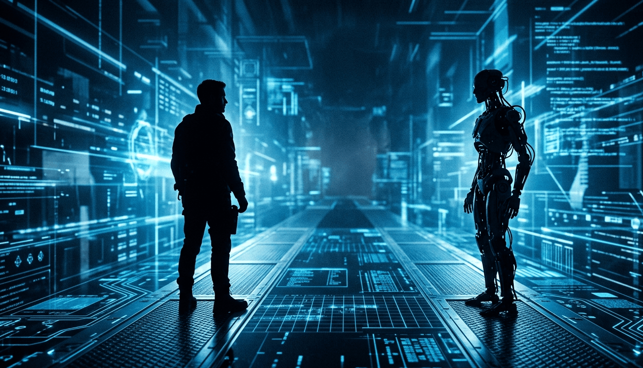 The loss of human empathy and connection due to automation.