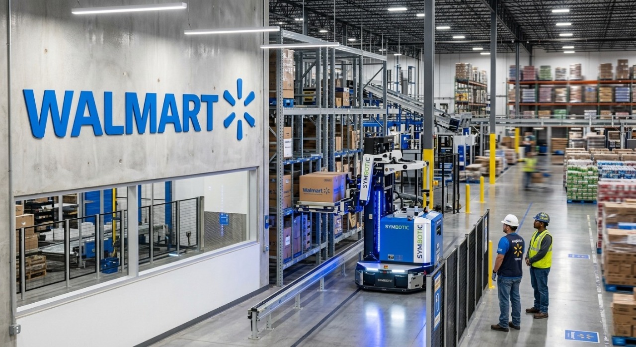 Walmart and Symbotic AI automation partnership