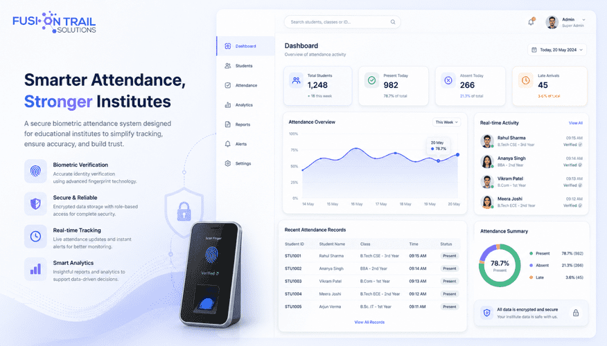 Biometric Attendance Management System image 3
