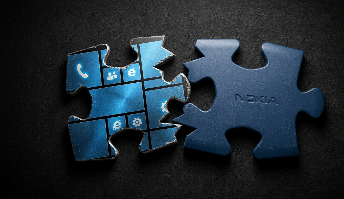 fragmented and unsuccessful merger between Microsoft and Nokia's mobile division. MD+ 1