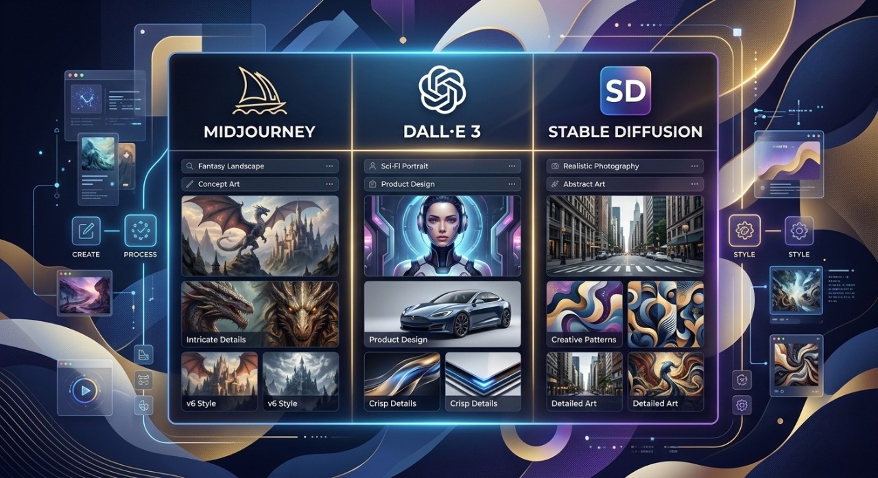 Best AI image generation tools comparison.