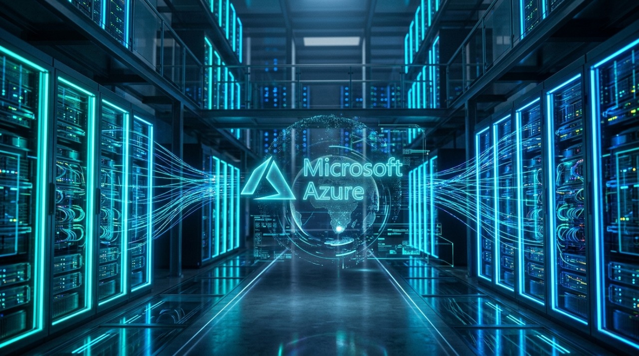 Microsoft Azure cloud infrastructure and secure global server network for enterprise web applications.