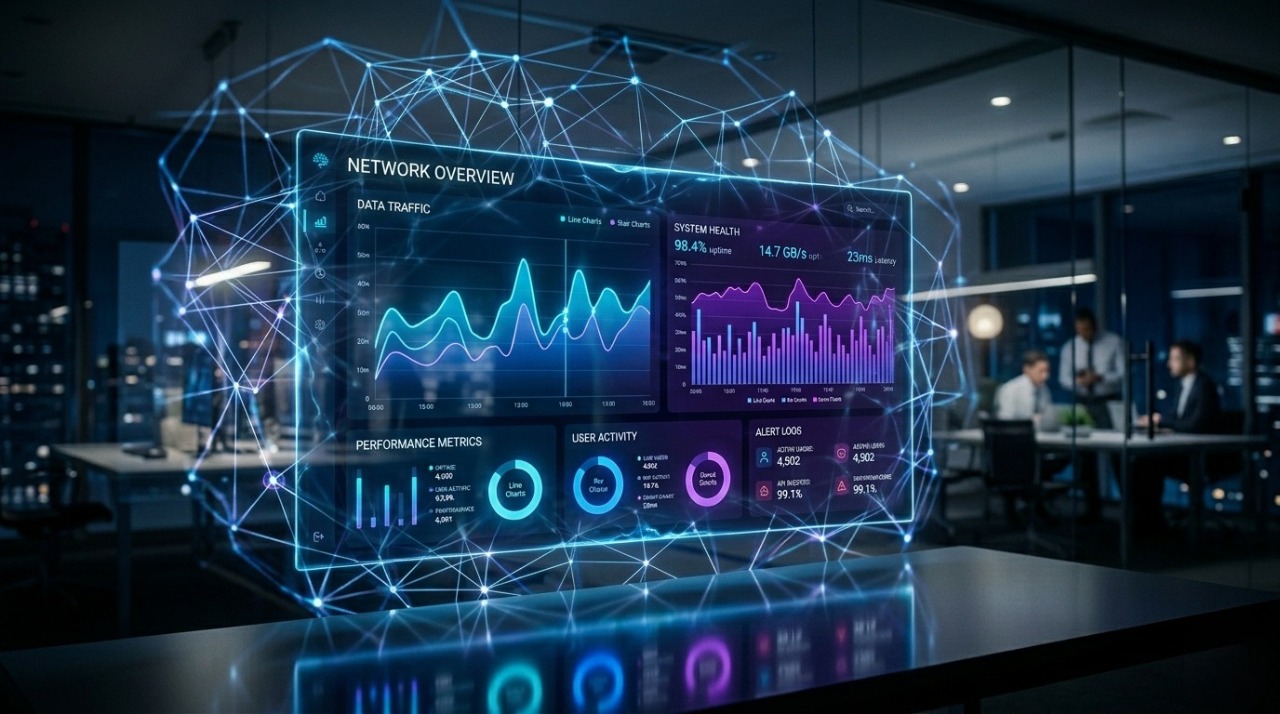 Affordable AI software solutions for data analysis in 2026 cover dashboard illustration.