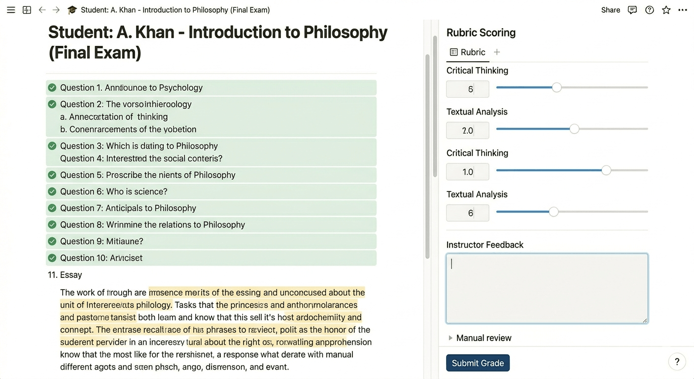 Online Examination and Academic Assessment Management Portal image 1