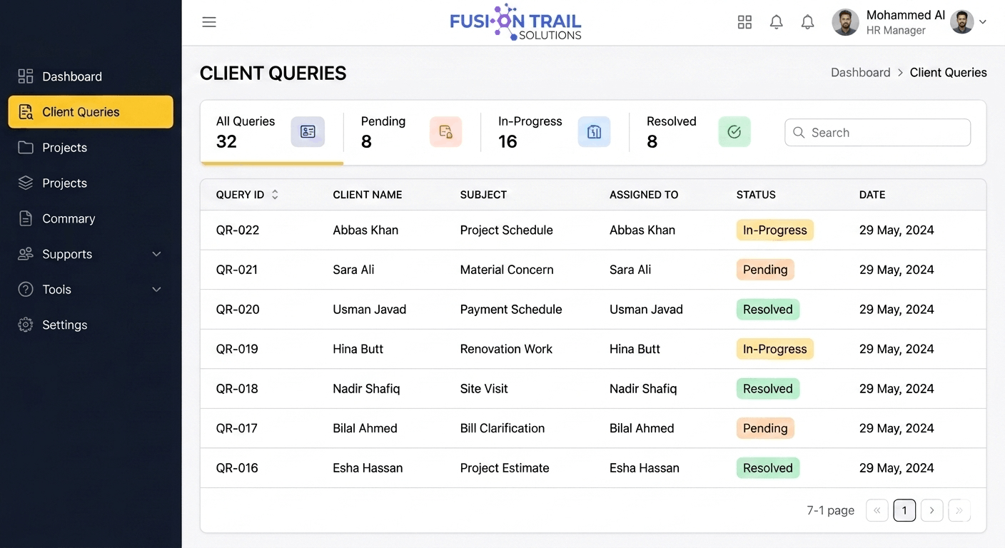 Construction Business Management Portal image 3